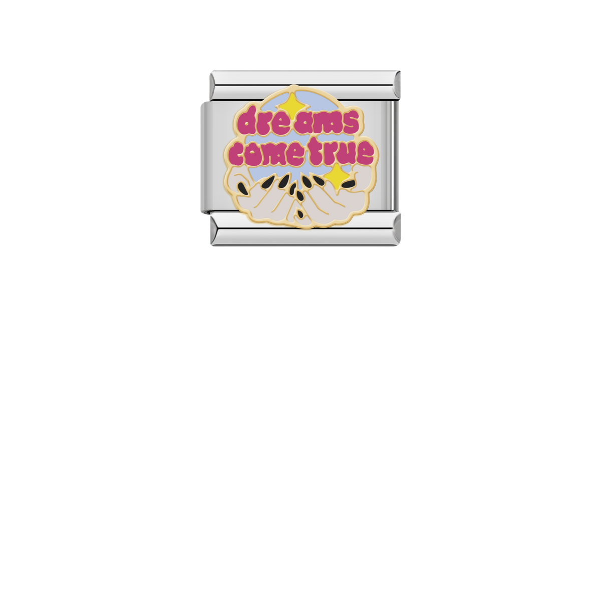 Dreams Come True – silver Italian charm by Italycharm