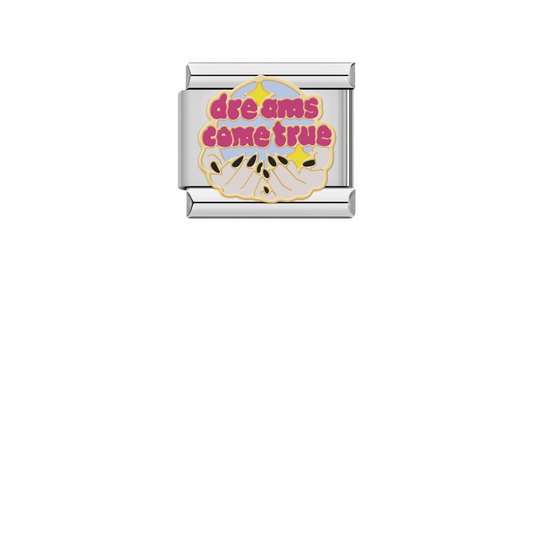 Dreams Come True – silver Italian charm by Italycharm