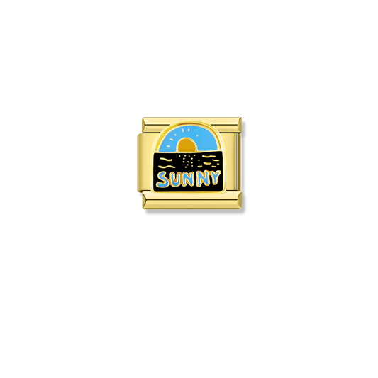Sunny Sunrise - Gold Charm