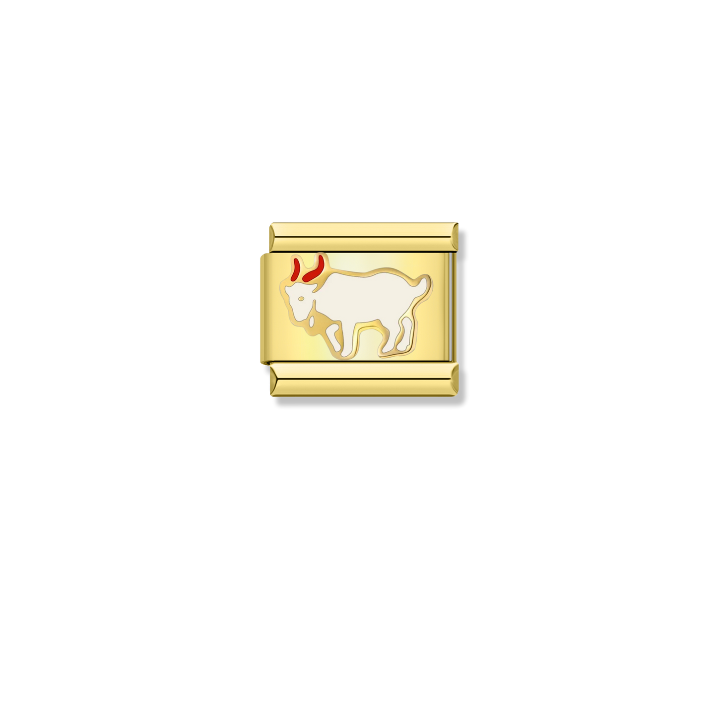 Taurus Bull Zodiac - Gold Charm