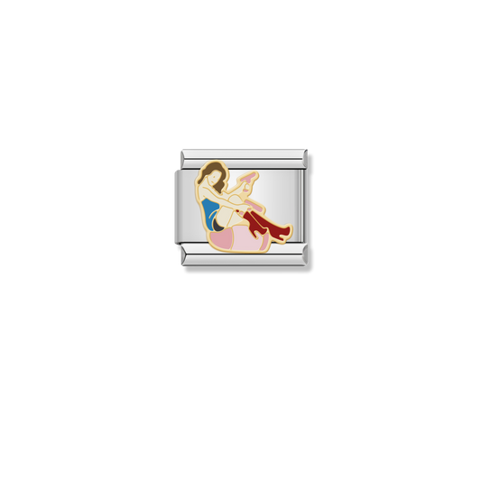 Girl In Red Boots - Silver Charm