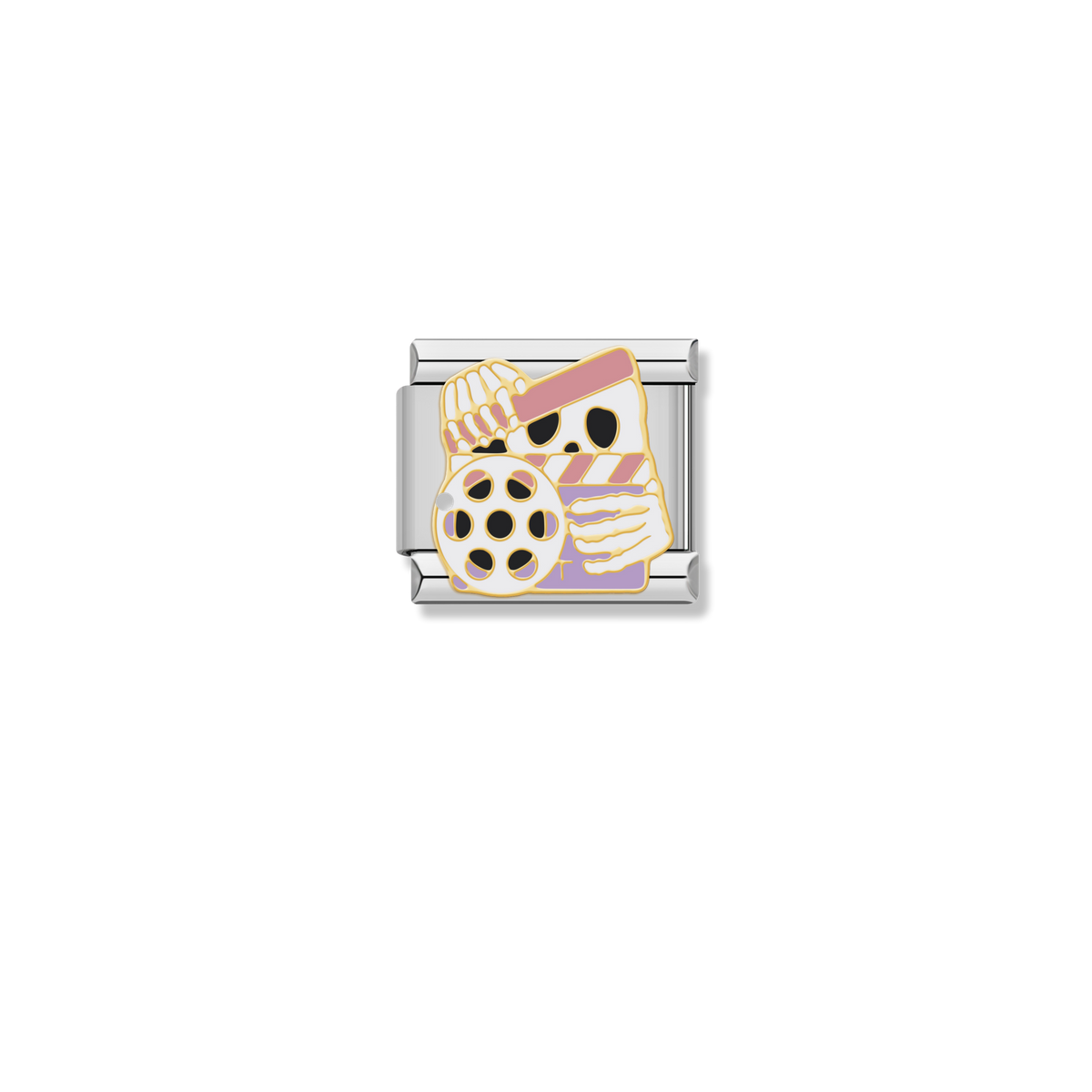 Skeleton Film Maker - Silver Charm