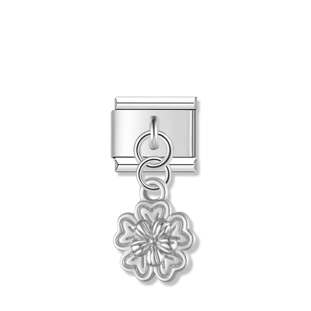 Four Leaf Clover - Silver Pendant Charm