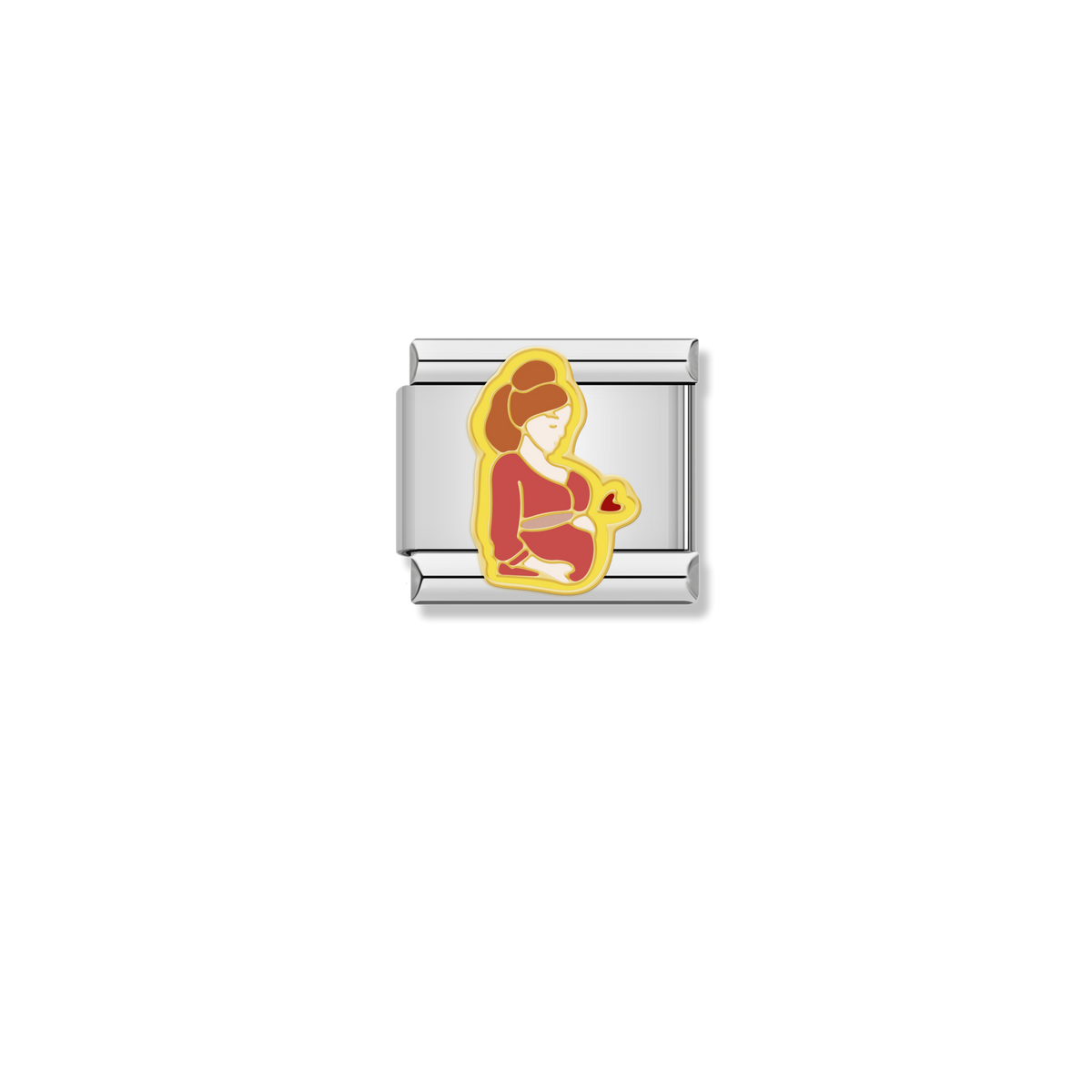 Pregnant Mother - Silver Charm