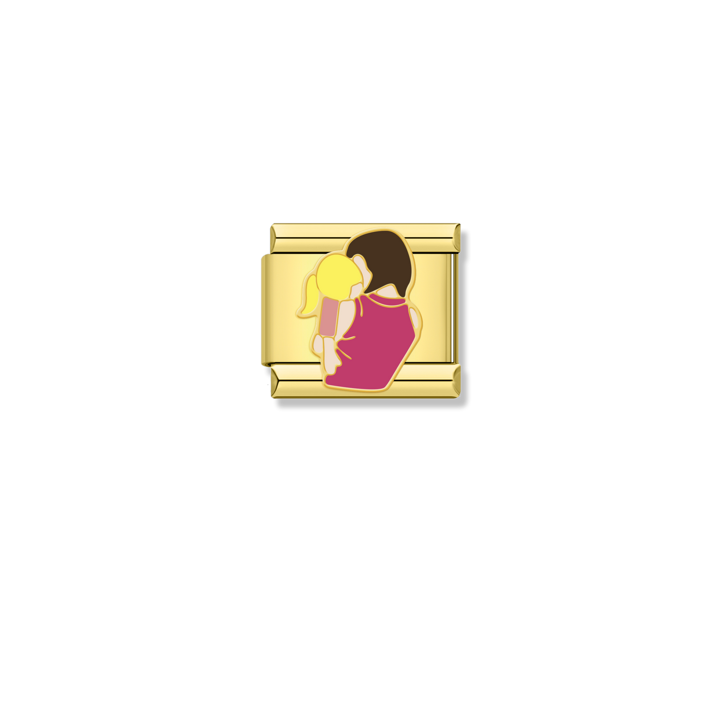 Mother And Child - Gold Charm
