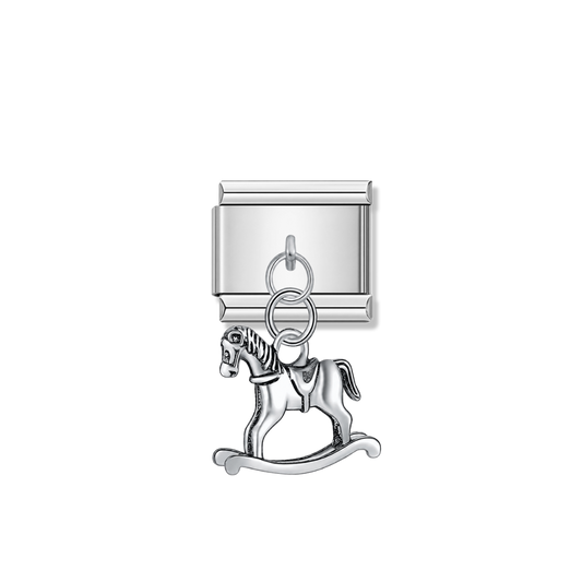 Childhood Bliss – silver Italian pendant charm by Italycharm