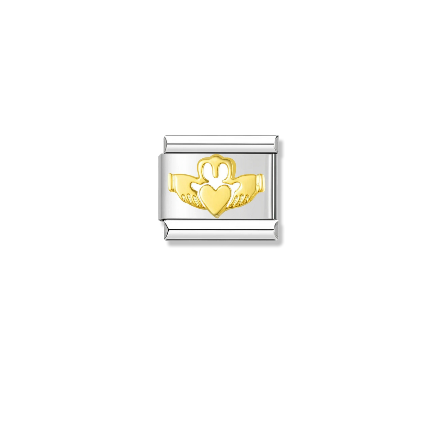 Claddagh Heart - Silver Charm