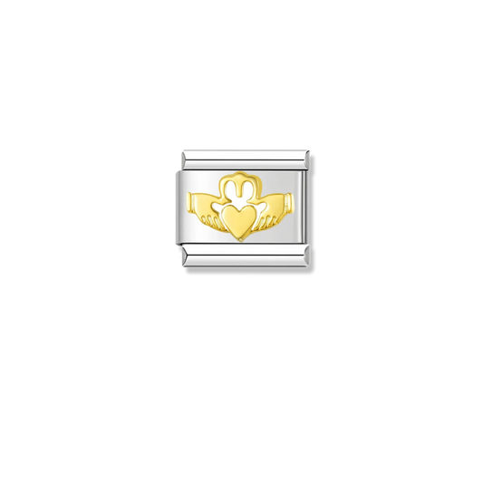 Claddagh Heart - Silver Charm