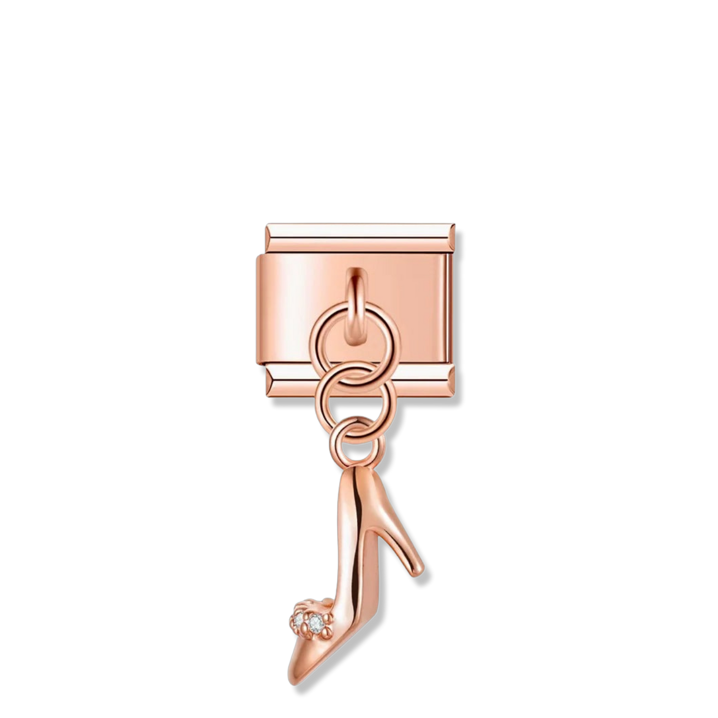 Stiletto Heel - Gold Pendant Charm