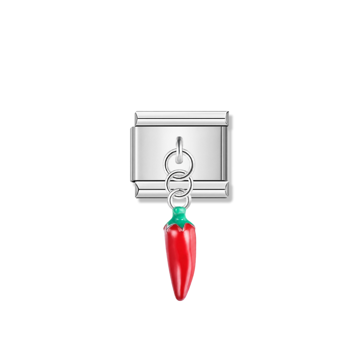 Pepper – silver Italian pendant charm by Italycharm