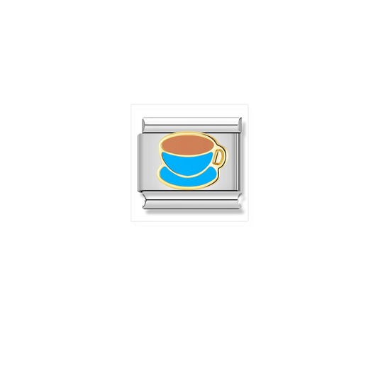 Coffee Cup - Silver Charm