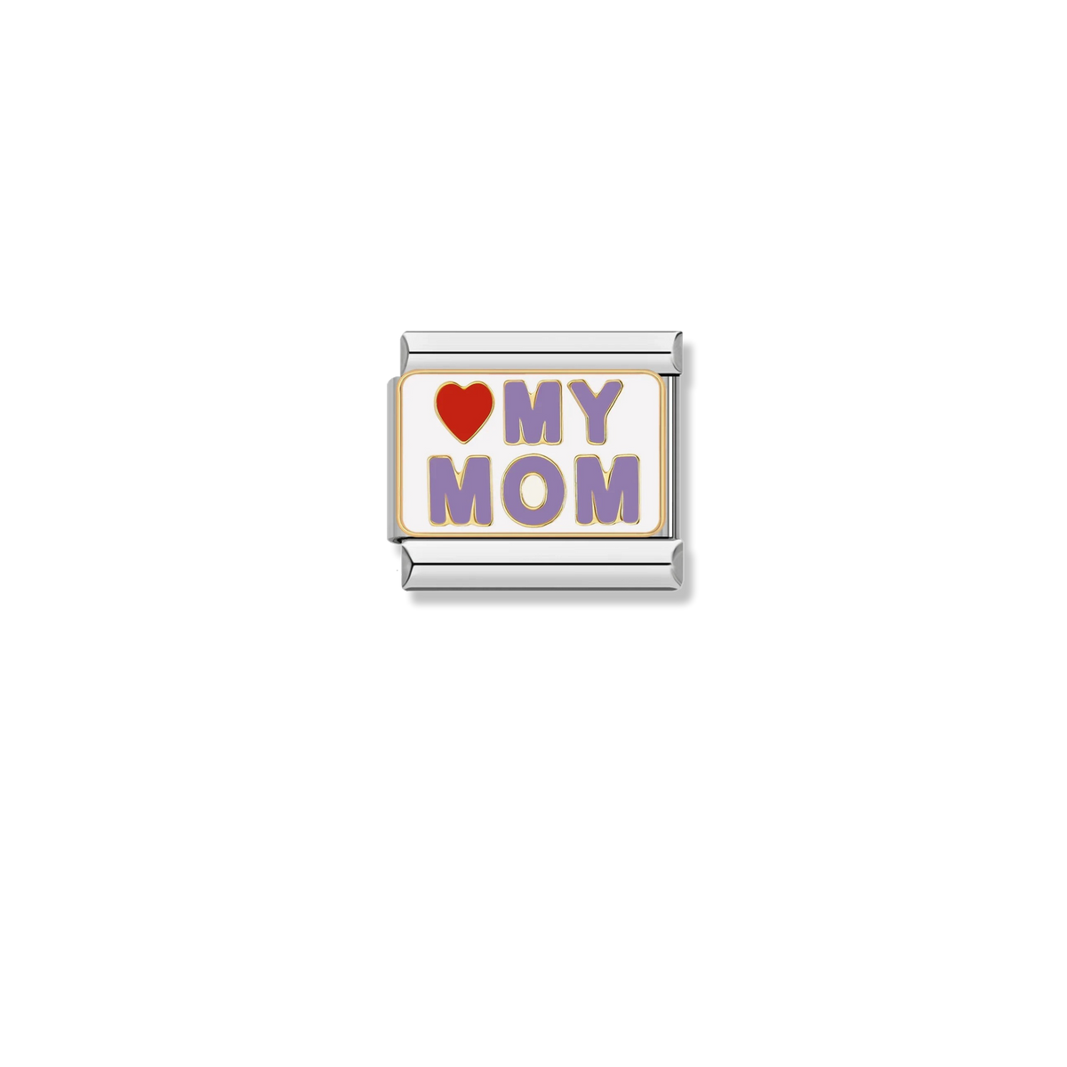 Love My Mom - Gold Charm