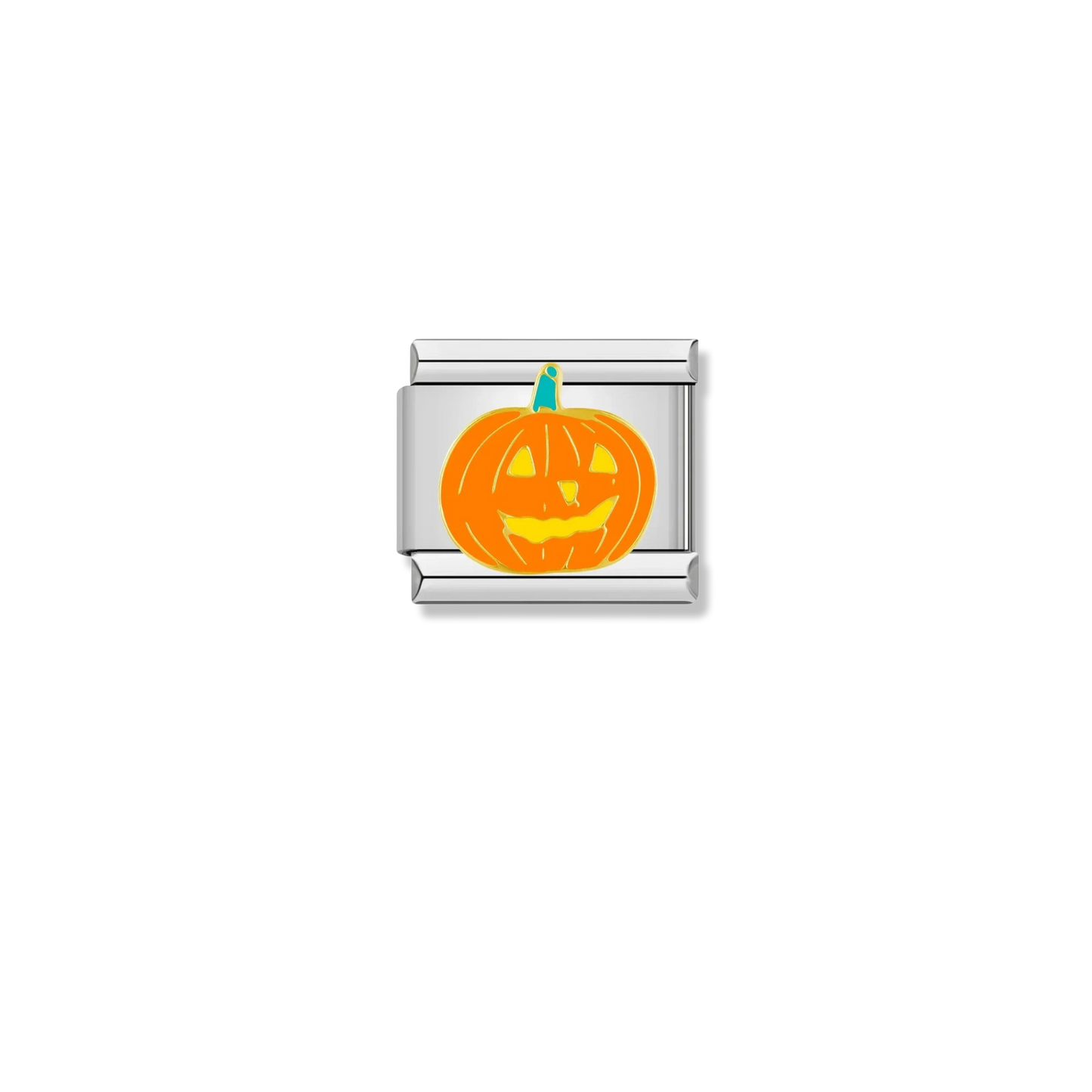 Happy Pumpkin - Silver Charm