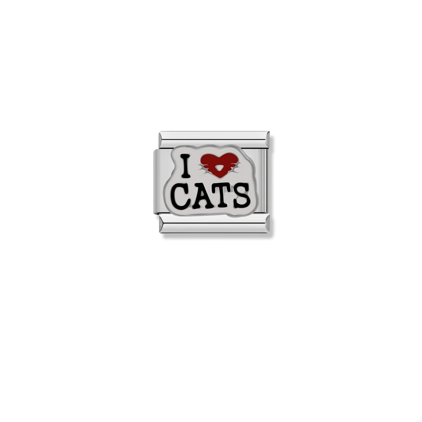 I Love Cats - Silver Charm