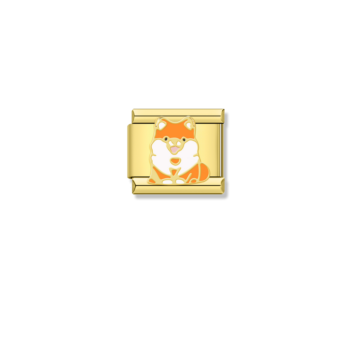 Shiba Inu Dog - Gold Charm