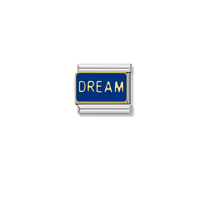 DREAM – silver Italian charm by Italycharm