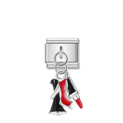 Diva Chic – silver Italian pendant charm by Italycharm
