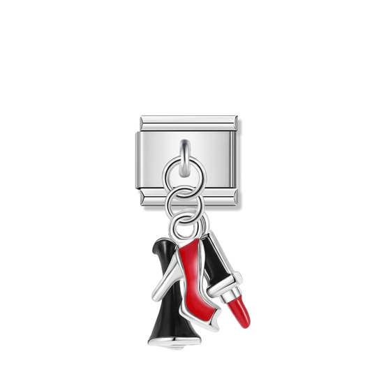 Diva Chic – silver Italian pendant charm by Italycharm