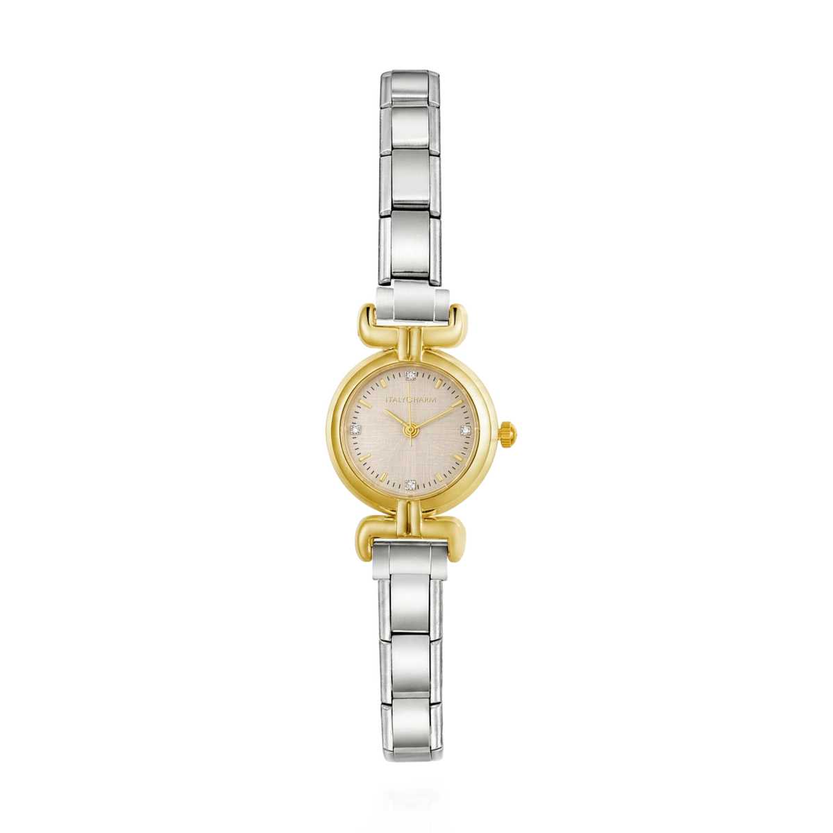 Duet Élégance – Ivory Dial Women's Watch | Italycharm – Italian charm watch by Italycharm
