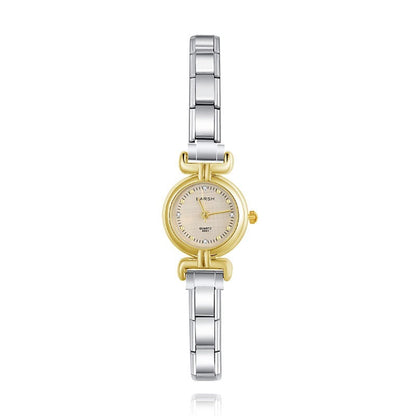 Duet Élégance – Ivory Dial Women's Watch | Italycharm – Italian charm watch by Italycharm