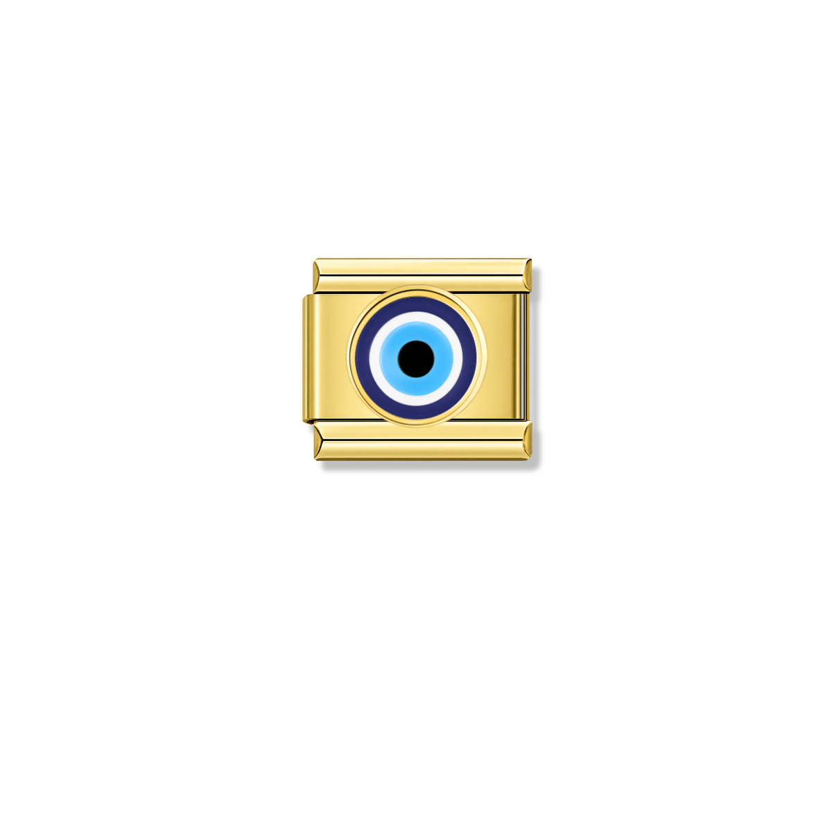 Evil Eye Radiance – gold Italian charm by Italycharm