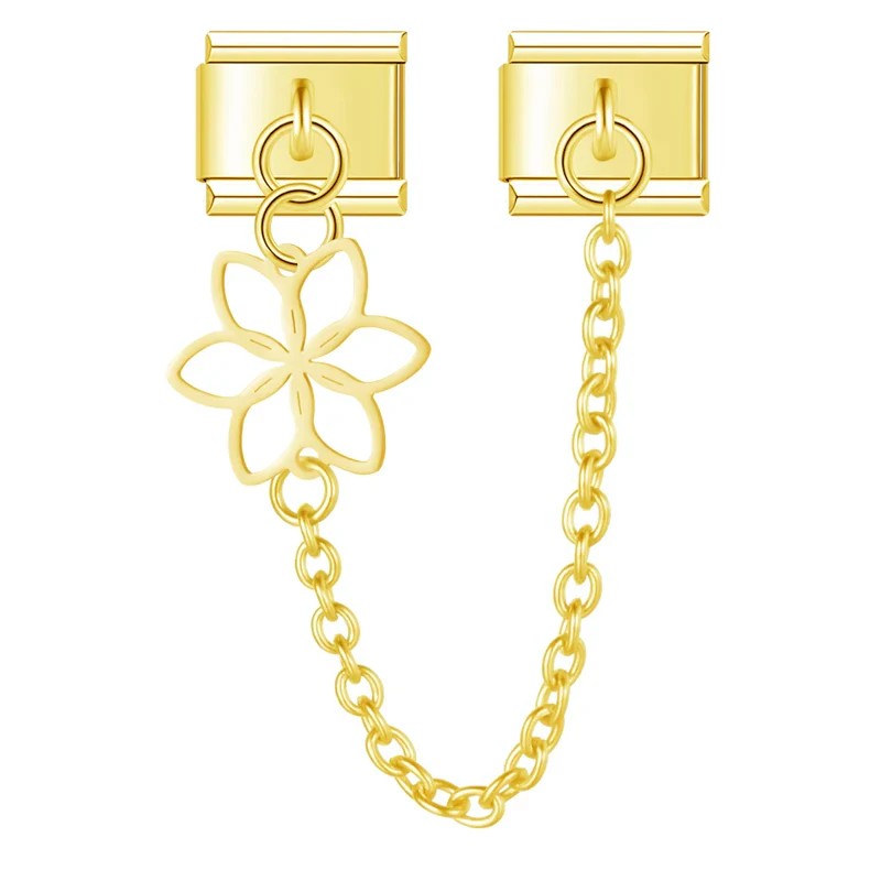 Flower Spirit - Gold Chain Charm