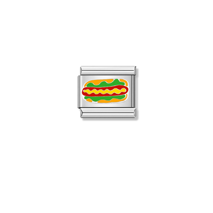 Frankfurter Fun – silver Italian charm by Italycharm