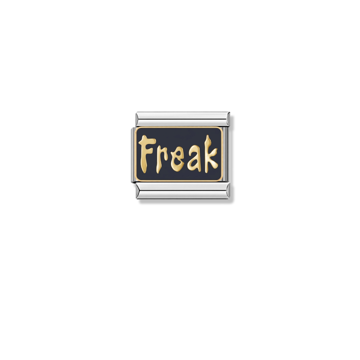 Freak – silver Italian charm by Italycharm