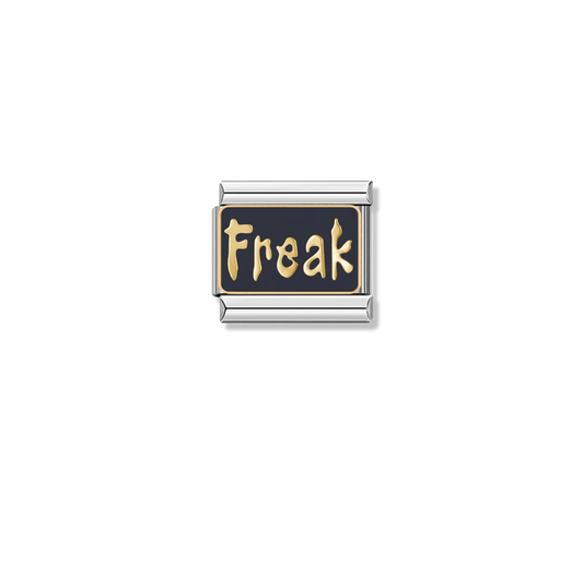 Freak – silver Italian charm by Italycharm