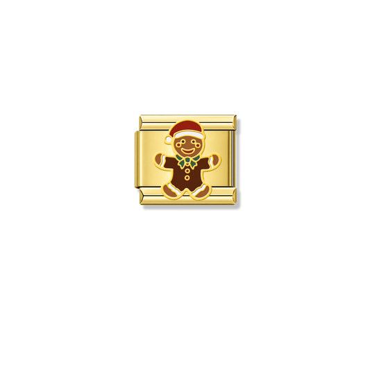 Ginger Buddy – gold Italian charm by Italycharm