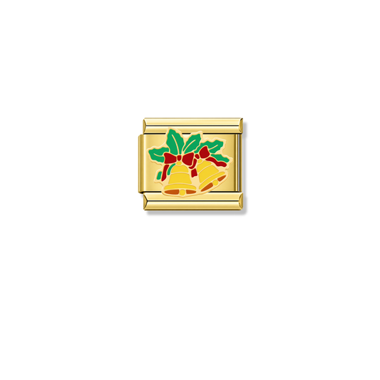 Golden Bells – silver Italian charm by Italycharm