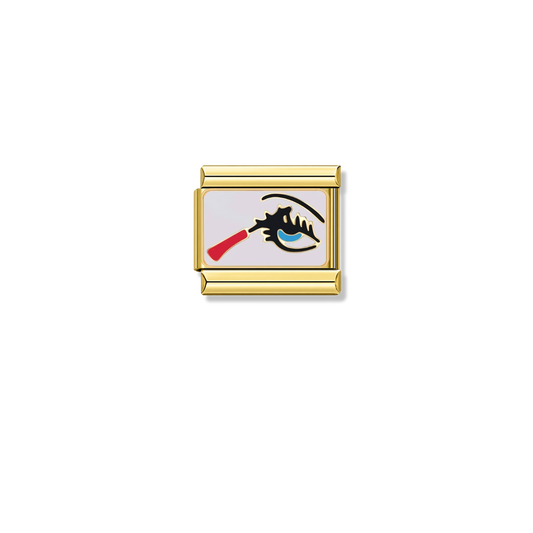 Glam Gaze – gold Italian charm by Italycharm