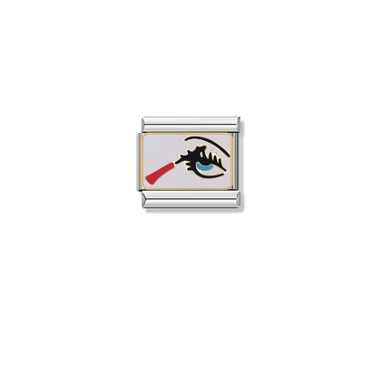 Glam Gaze – silver Italian charm by Italycharm