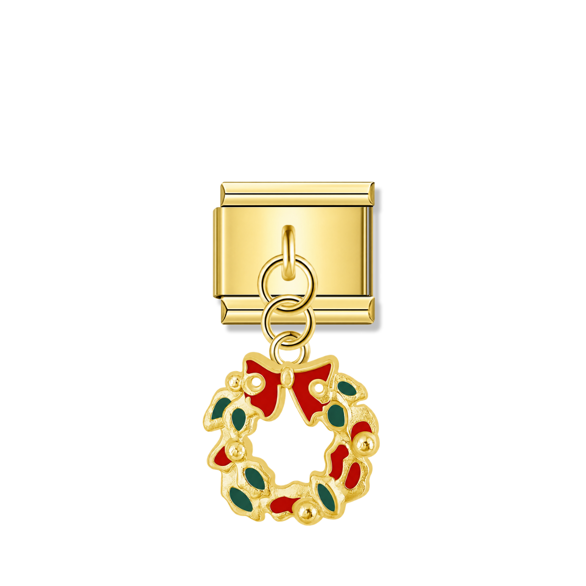 Golden Garland – gold Italian pendant charm by Italycharm