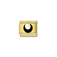 Golden Magic 8 Ball - Gold Charm