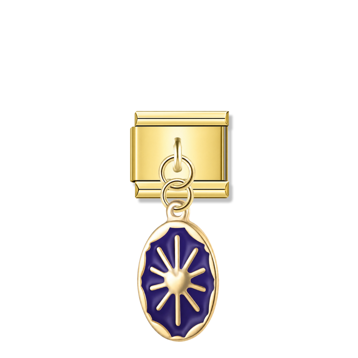Heart of Nyx – gold Italian pendant charm by Italycharm