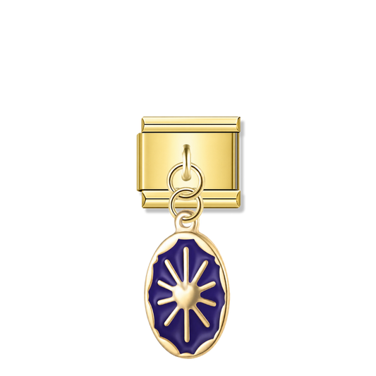 Heart of Nyx – gold Italian pendant charm by Italycharm