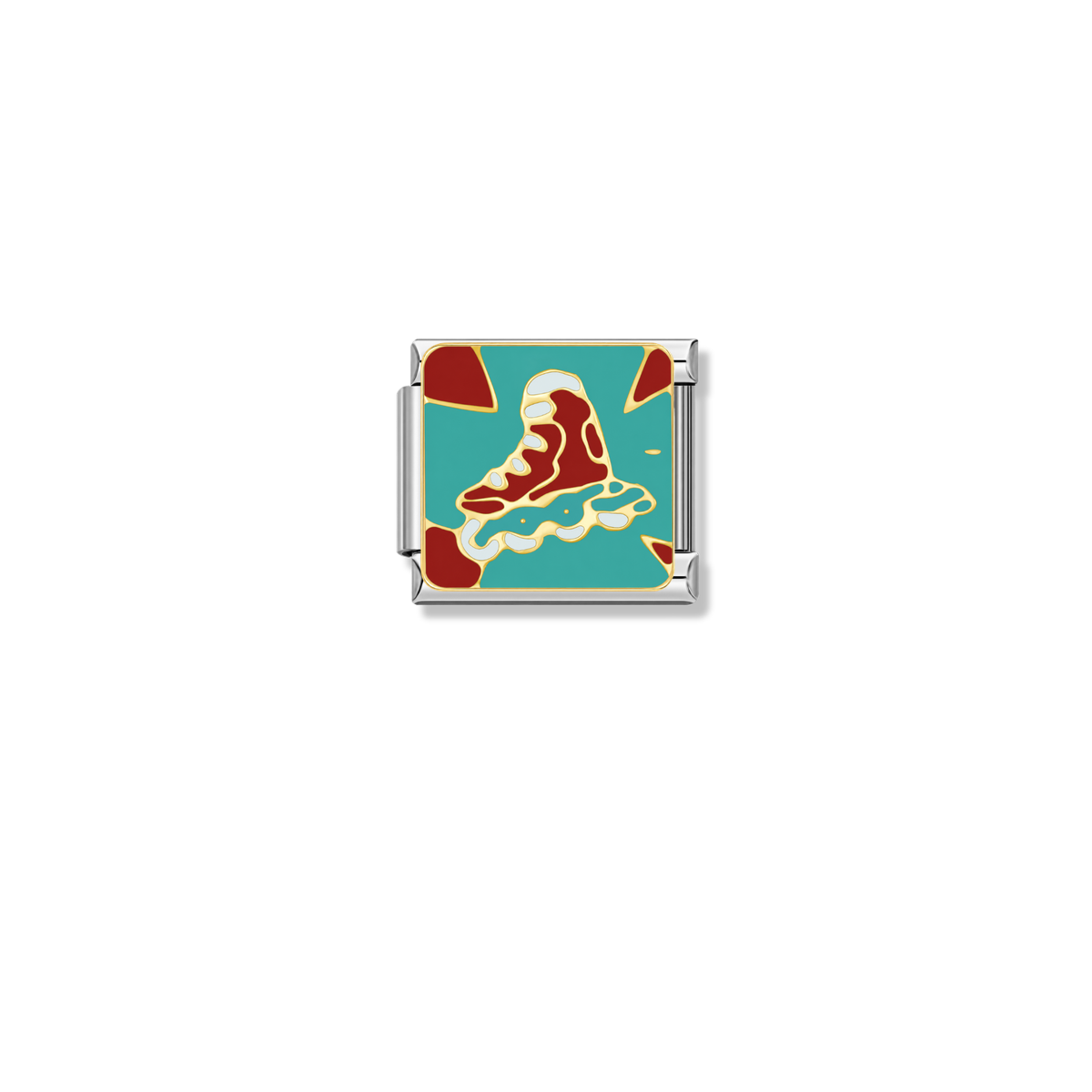Ice Skating Shoe – silver Italian charm by Italycharm