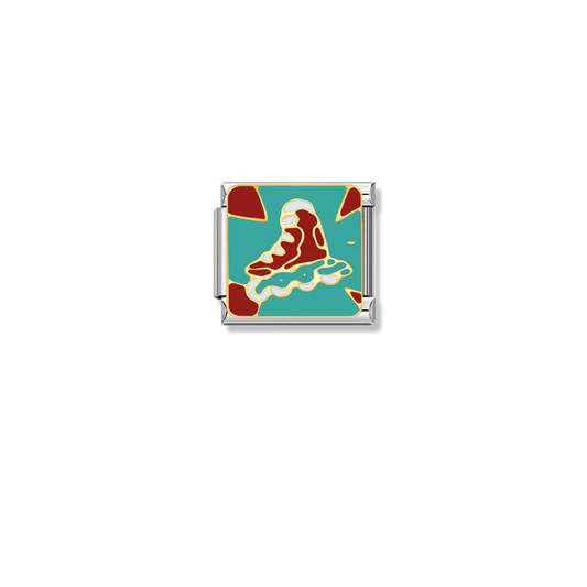 Ice Skating Shoe – silver Italian charm by Italycharm