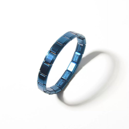 Classic Blue Italian bracelet - Charmris