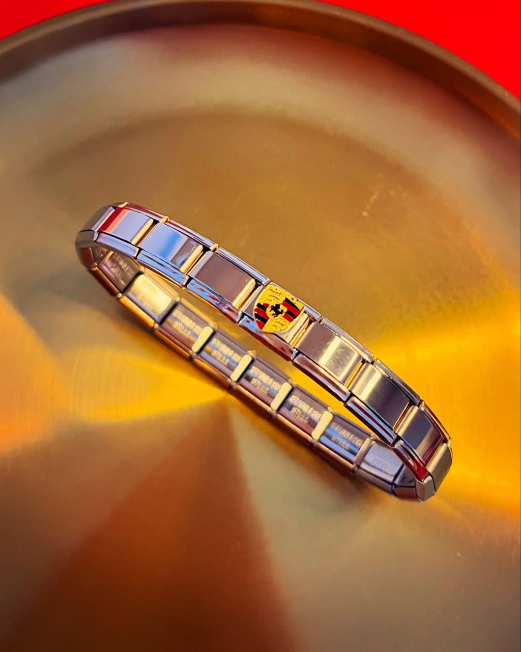 Porsche - Supercar Logo Silver Charm