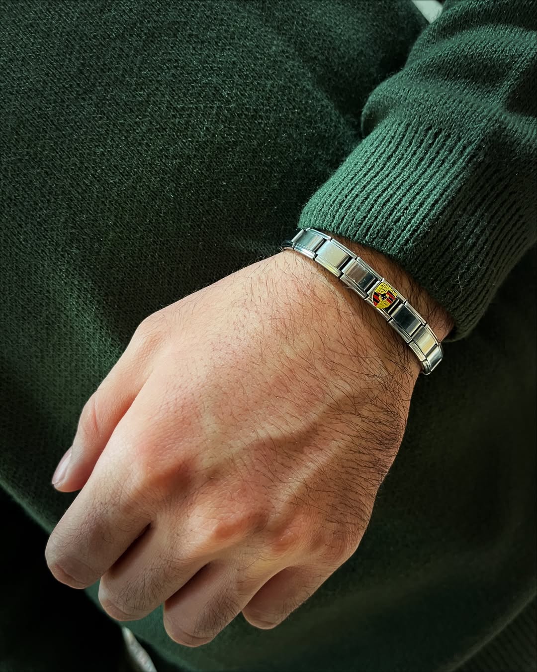 Porsche - Supercar Logo Silver Charm