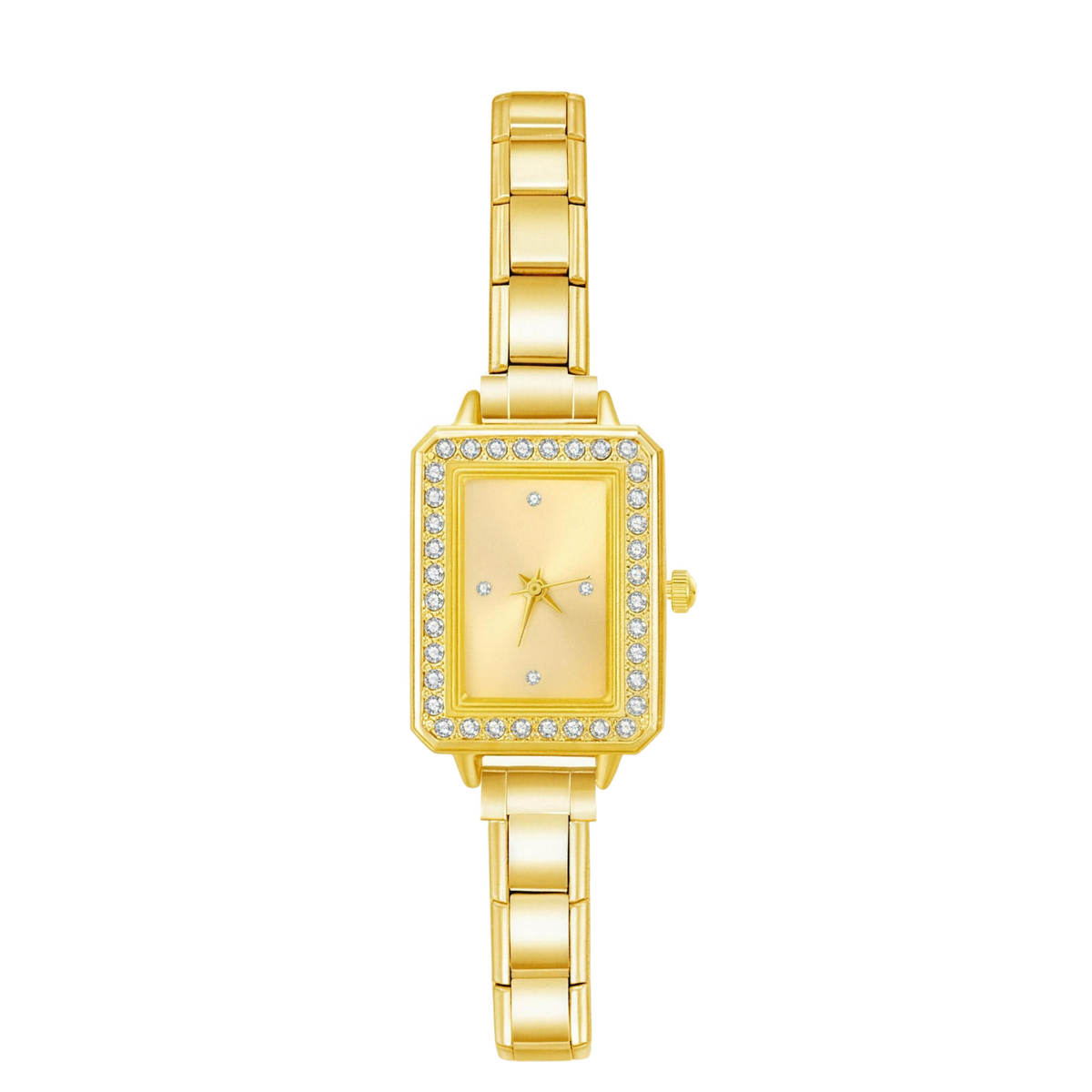Imperiale Square – Champagne Dial Gold Women's Watch | Italycharm – Italian charm watch by Italycharm