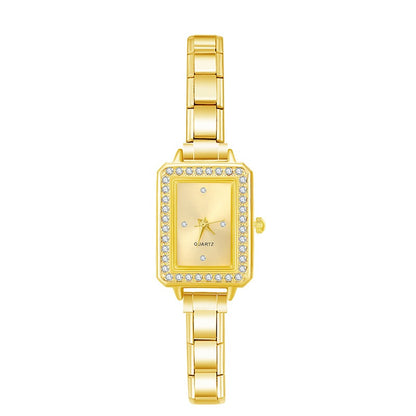 Imperiale Square – Champagne Dial Gold Women's Watch | Italycharm – Italian charm watch by Italycharm