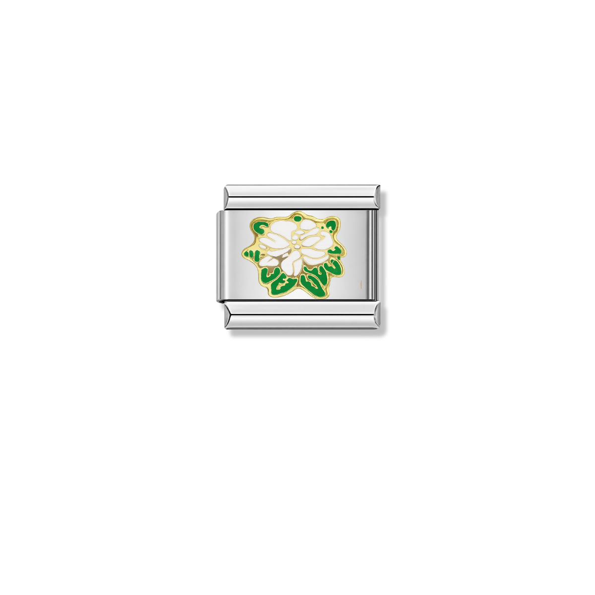 Jasmine – silver Italian charm by Italycharm