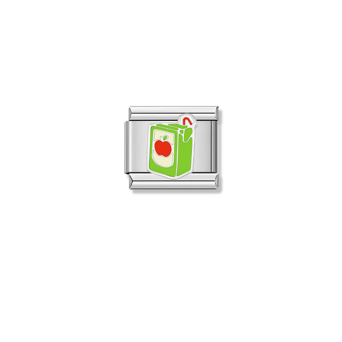 Juicy Apple – silver Italian charm by Italycharm