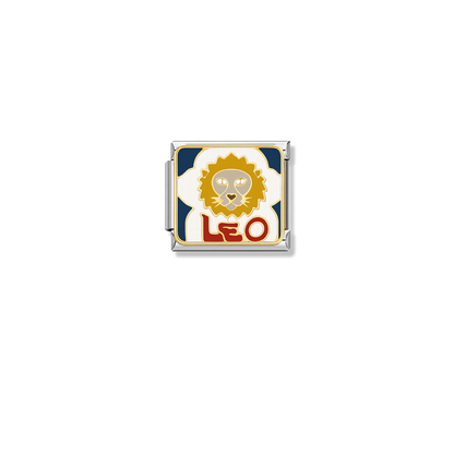 Leo – silver Italian charm by Italycharm