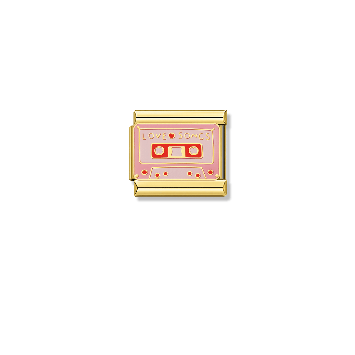 Love Songs – gold Italian charm by Italycharm
