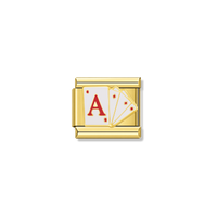 Lucky Aces - Gold Charm