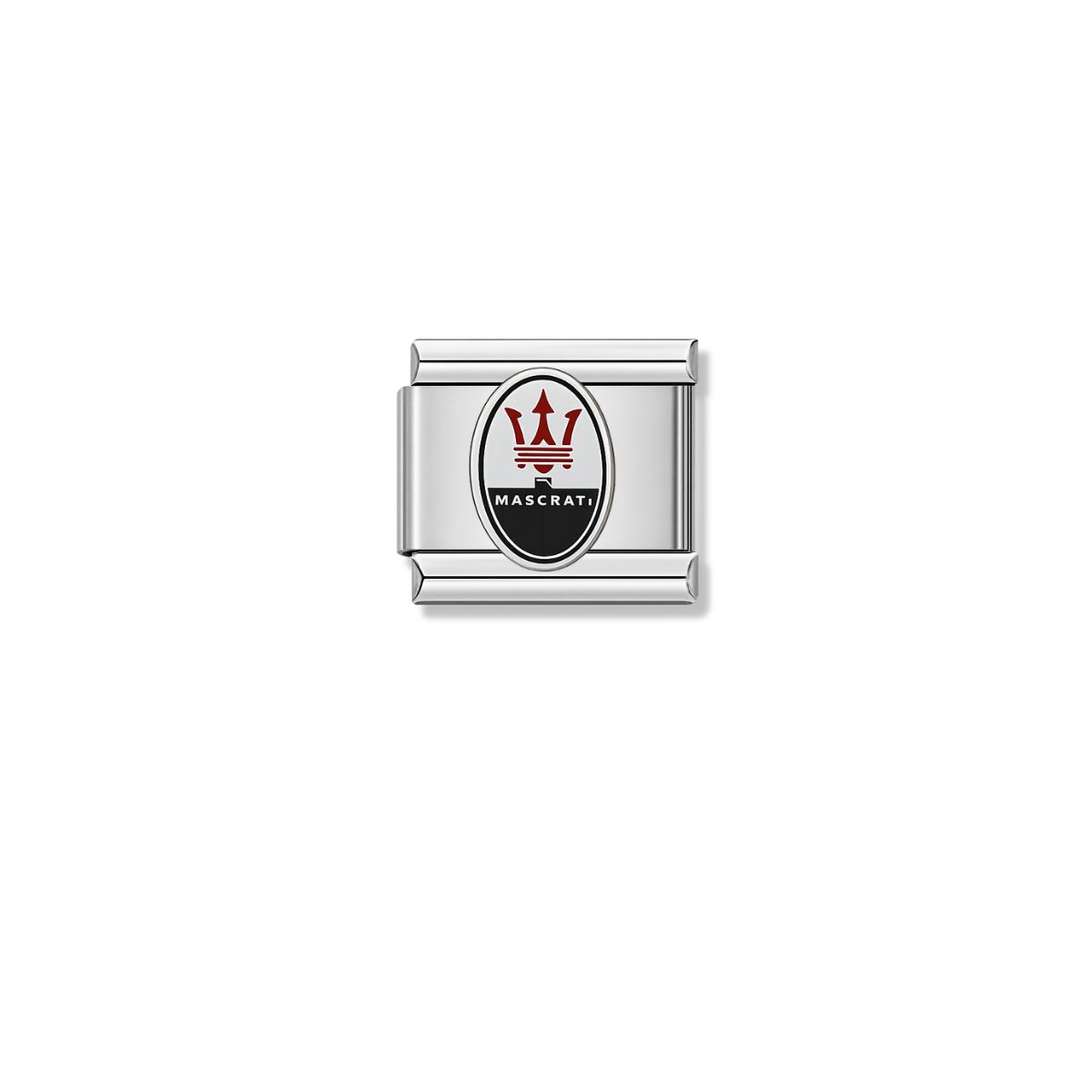 Maserati – silver Italian charm by Italycharm